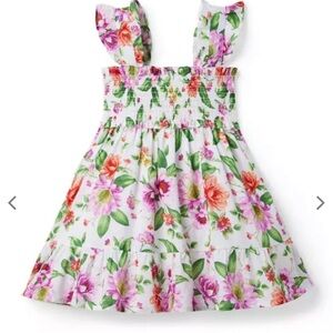 THE EMILY DAHLIA SMOCKED SUNDRESS